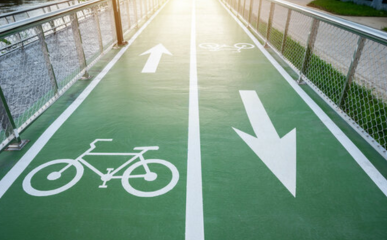 Leading Cycle Track & Walkway Path Marking in Saudi Arabia